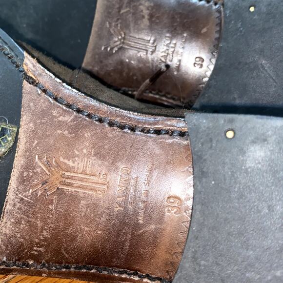 Yanko chukka boots in a dark brown suede from Spain Size 39 (6) - Picture 7 of 10